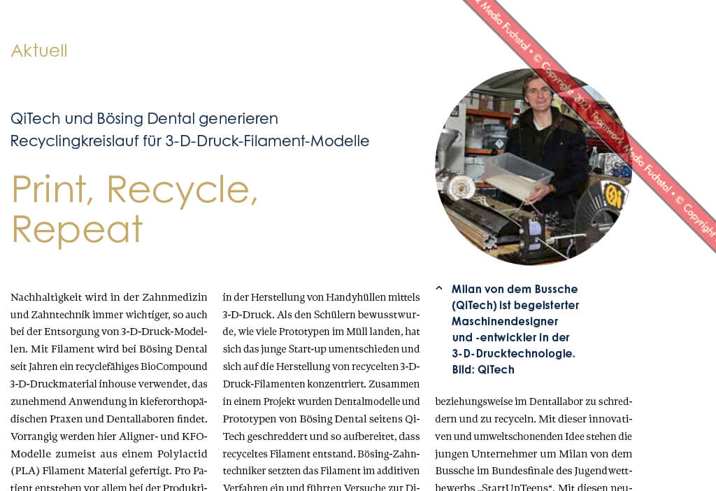 Nordquadrat PR + Marketing - Claudia Gabbert - News - Print, Recycle, Repeat