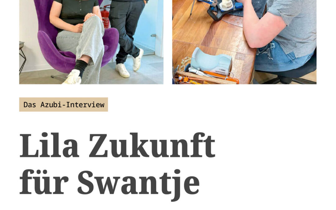Azubiss: Lila Zukunft für Swantje