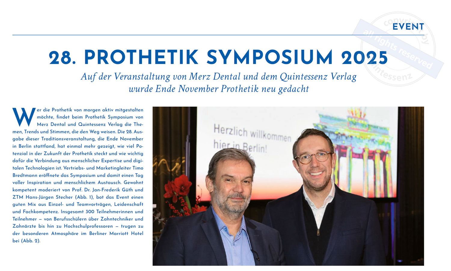 PROTHETIK SYMPOSIUM 2025